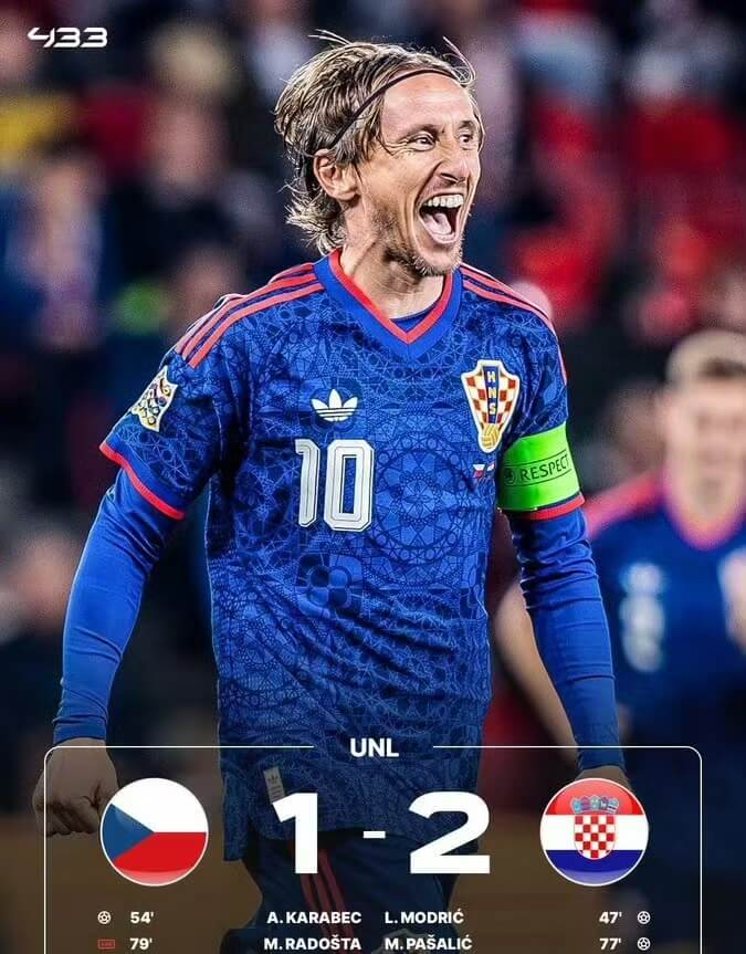 La magia de Modrić permanece intacta; la historia de los «ajedrezados» sigue resonando con fuerza.